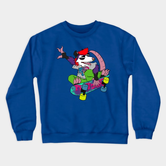 PLAY DEAD Crewneck Sweatshirt by possumtees